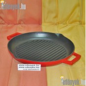 Zománcozott öntöttvas grill szeletsütő 31 cm 202613-ITL